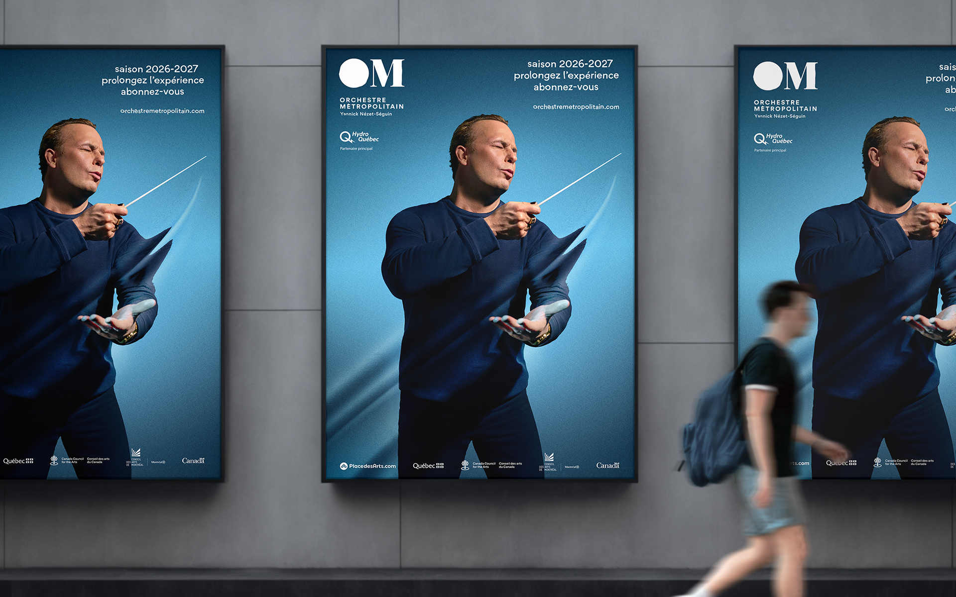 Orchestre Métropolitain - Campagne publicitaire de la saison 26-27