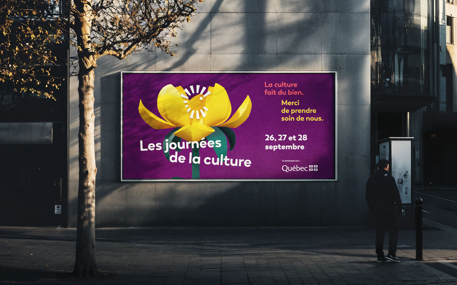 Les Journées de la culture - Campagne publicitaire de la 29<sup>e</sup> édition