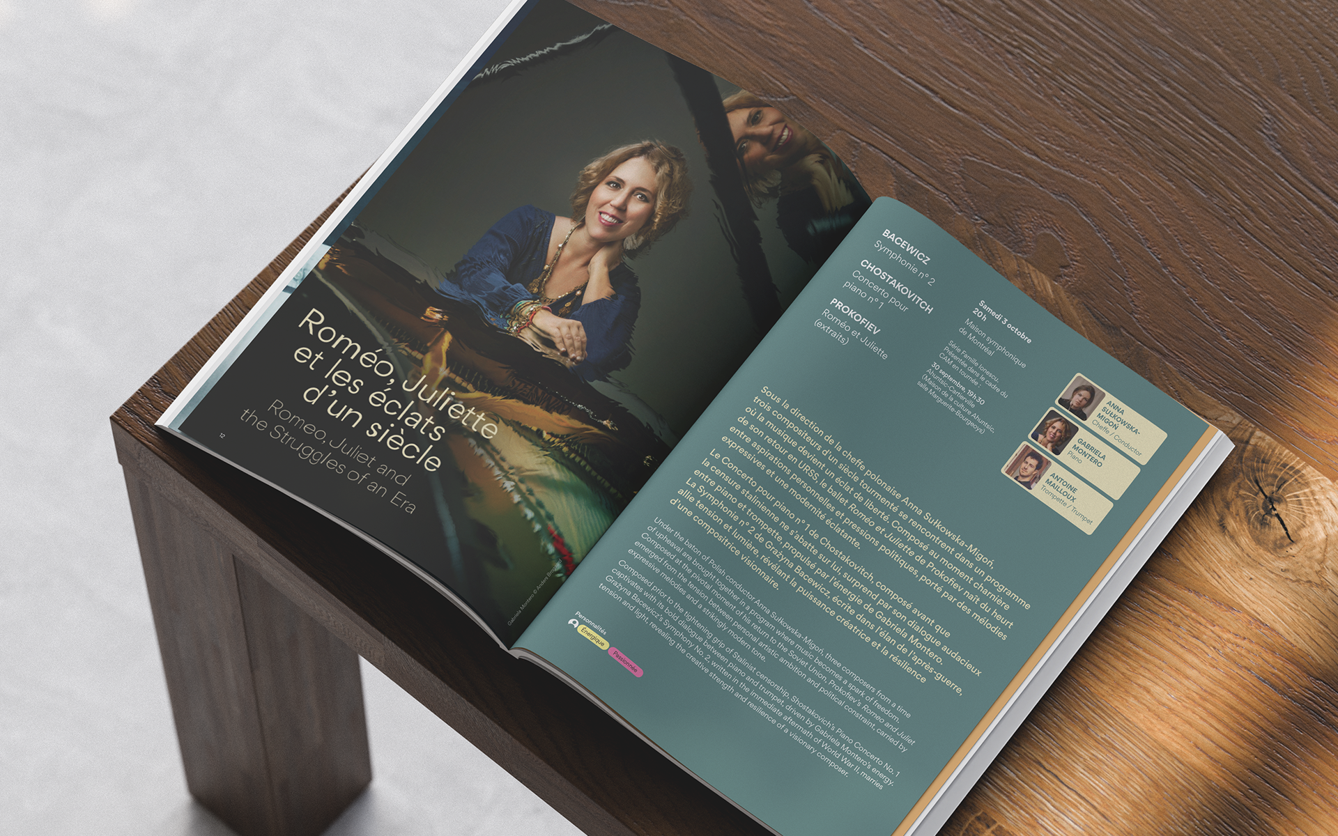 Orchestre Métropolitain - Campagne publicitaire de la saison 26-27