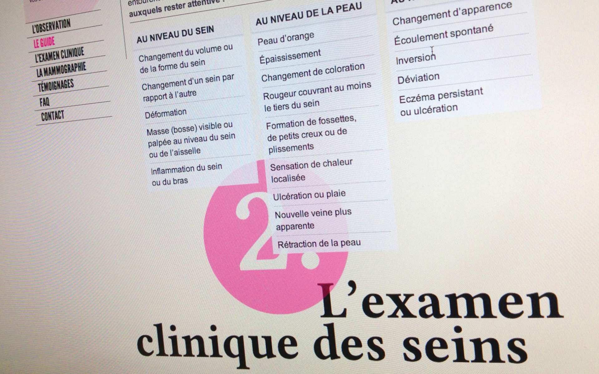 Fondation du cancer du sein du Québec - Campagne d’information 2013