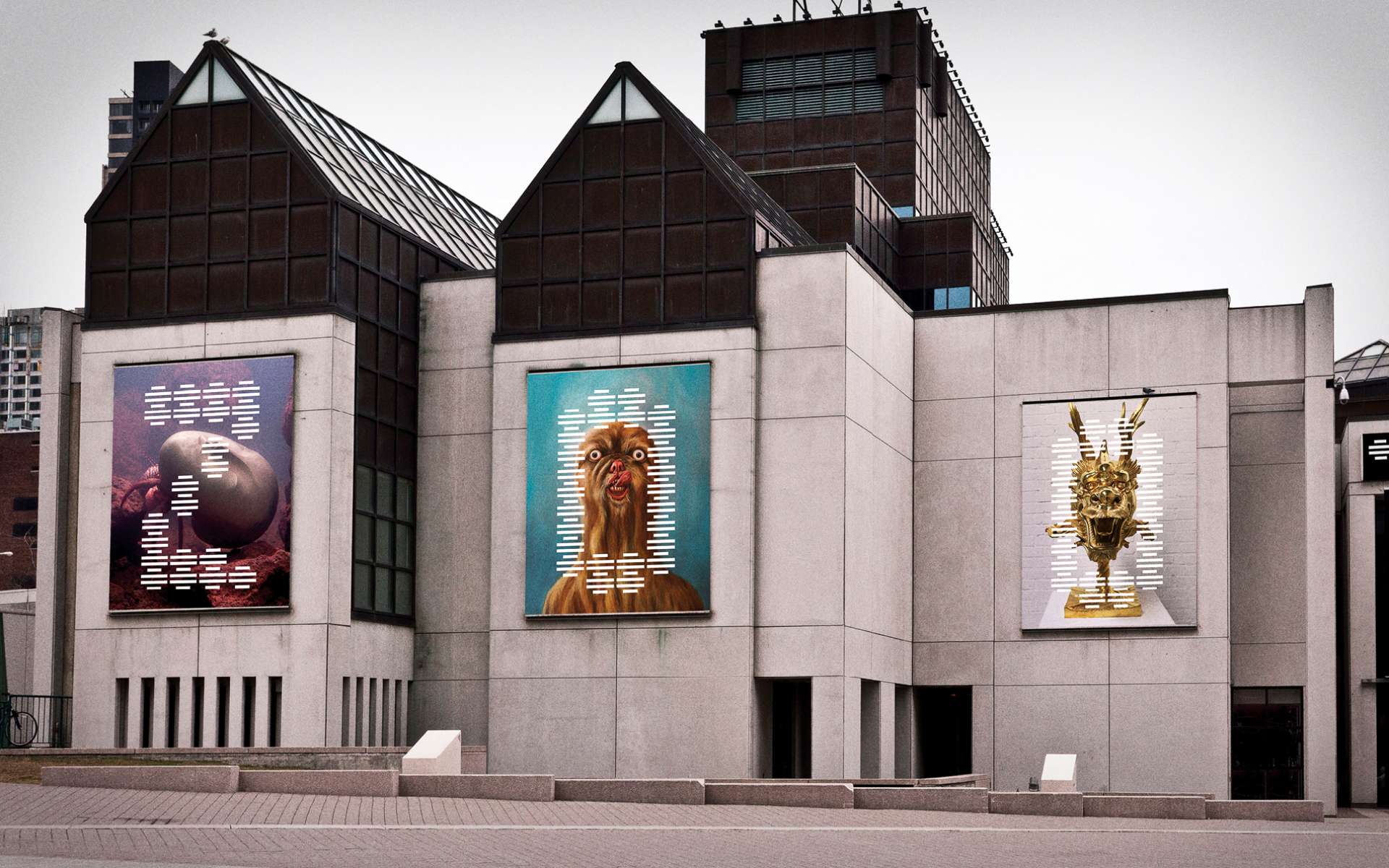 Musée d'art contemporain de Montréal - Un langage typographique